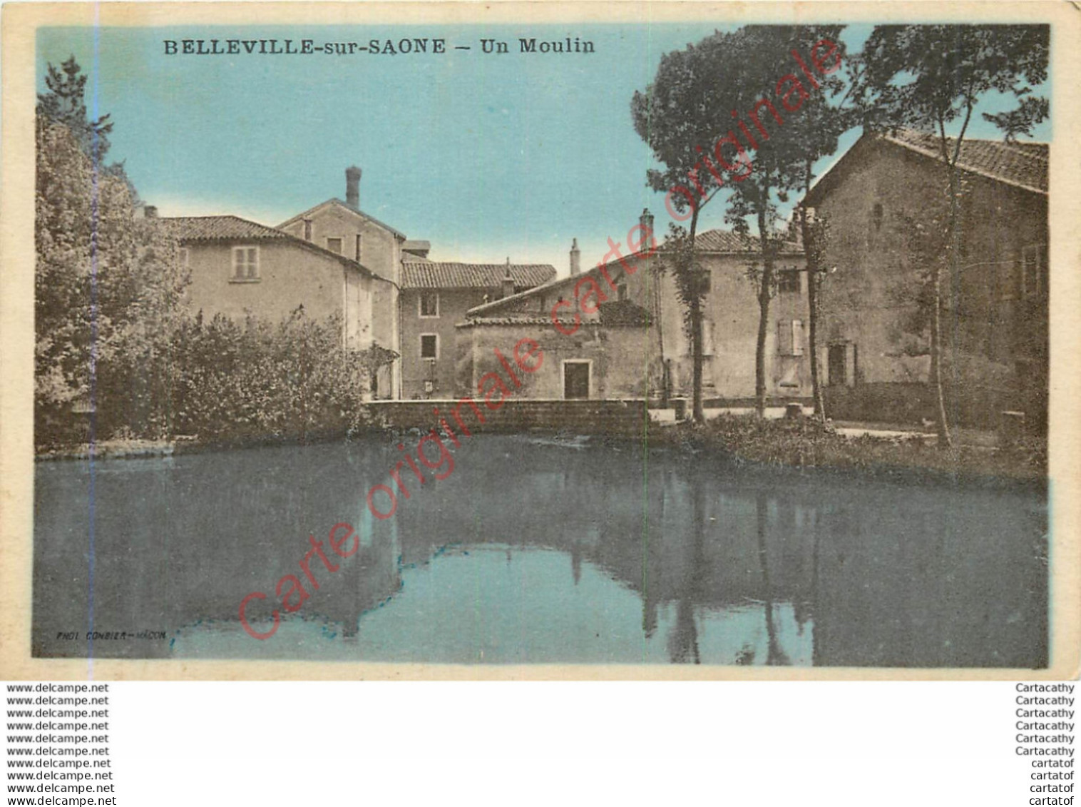 69.  BELLEVILLE Sur SAONE .  Un Moulin . - Belleville Sur Saone