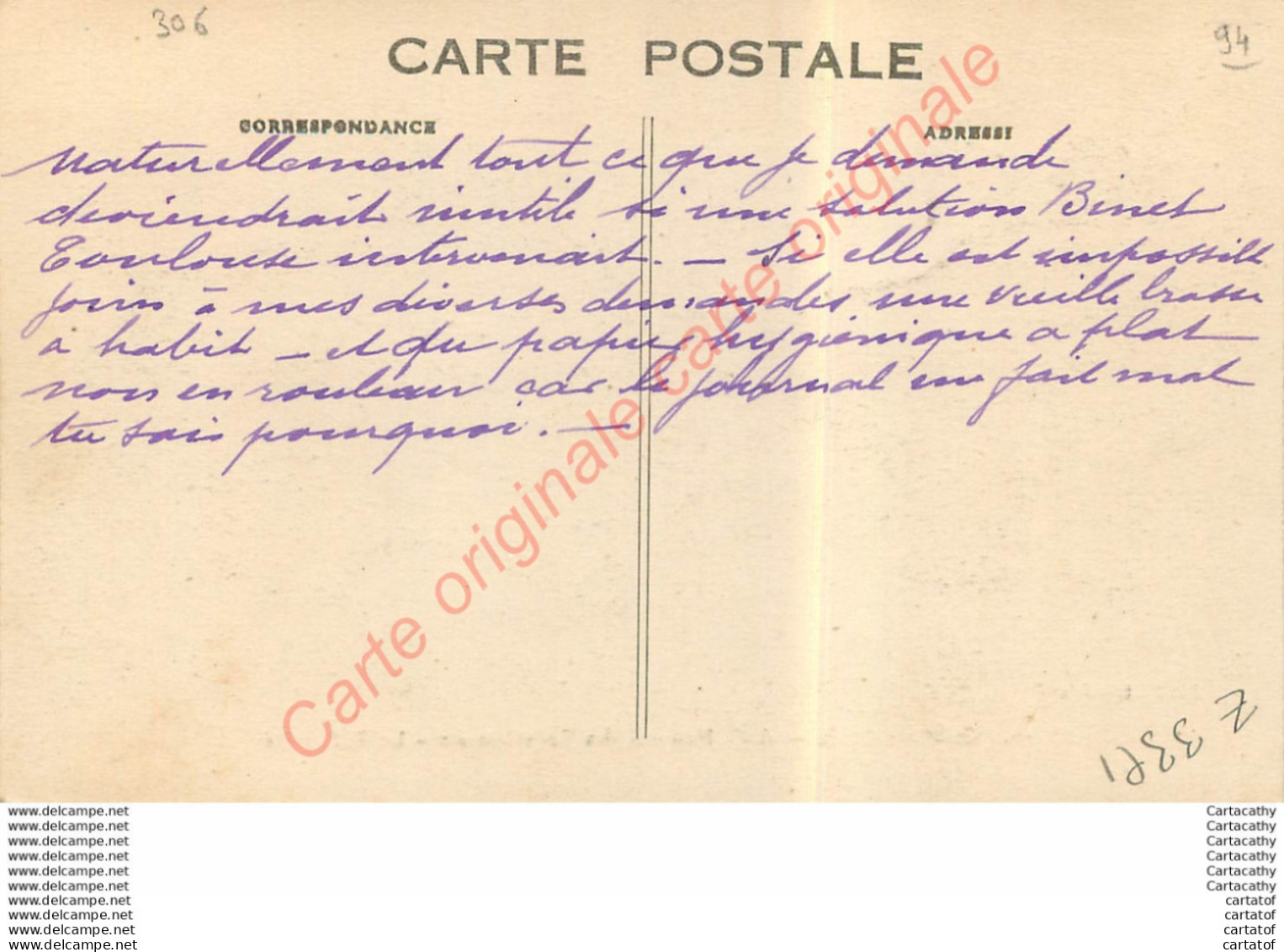 94.  SAINT MAURICE .  Asile National Des Convalescents .  Le Réfectoire . - Saint Maurice