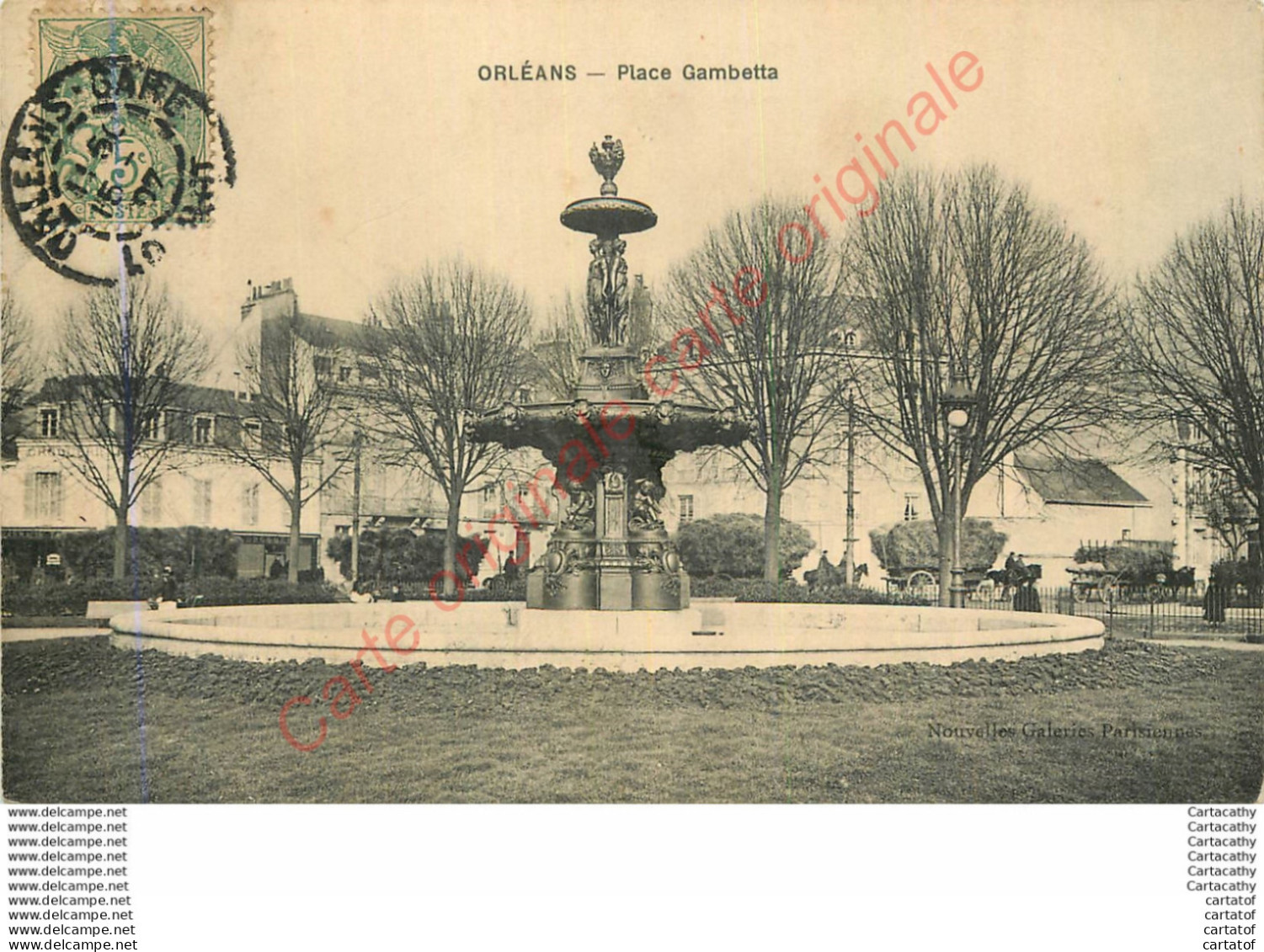 45.  ORLEANS .  Place Gambetta . - Orleans