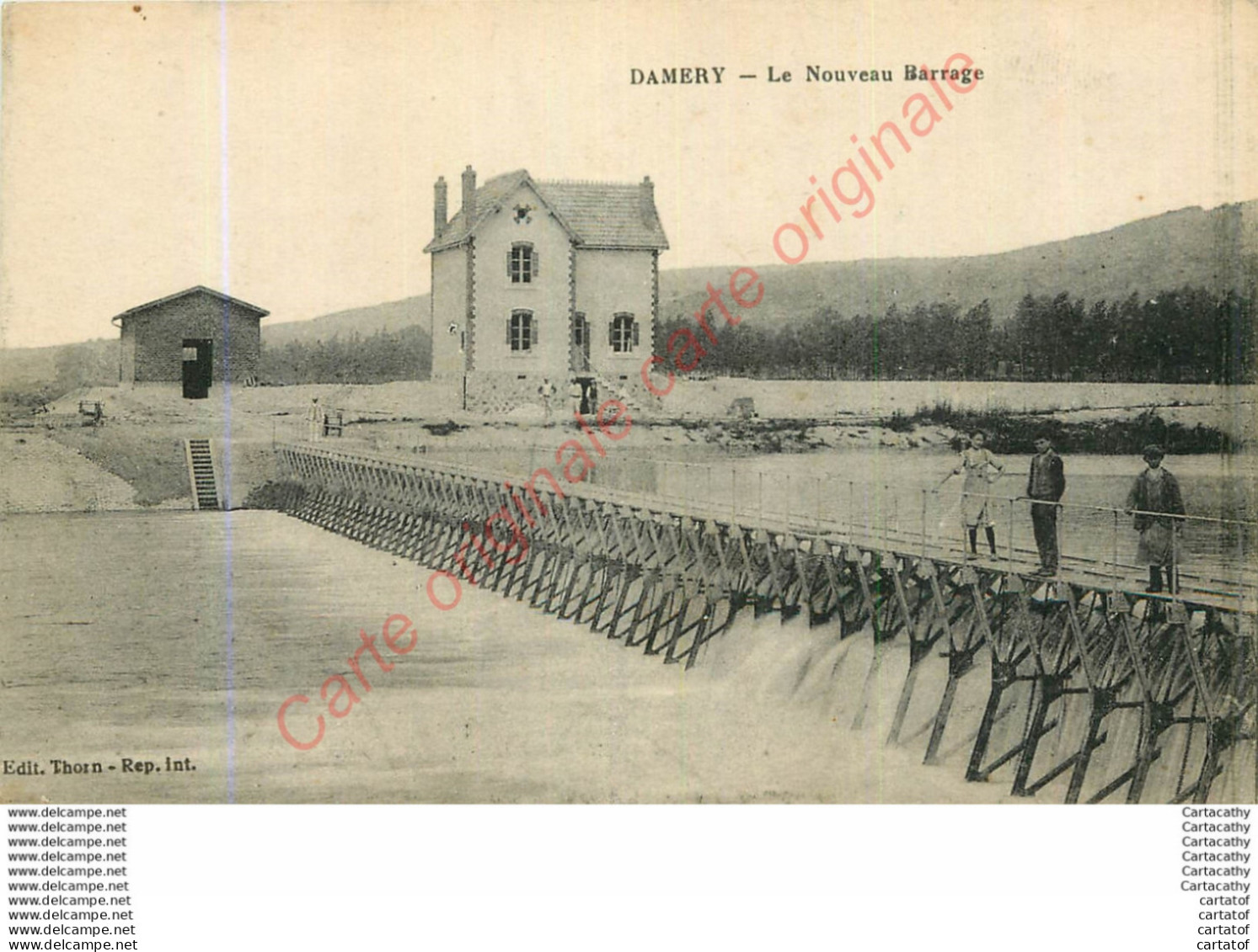 51.  DAMERY .  Le Nouveau Barrage . - Other & Unclassified