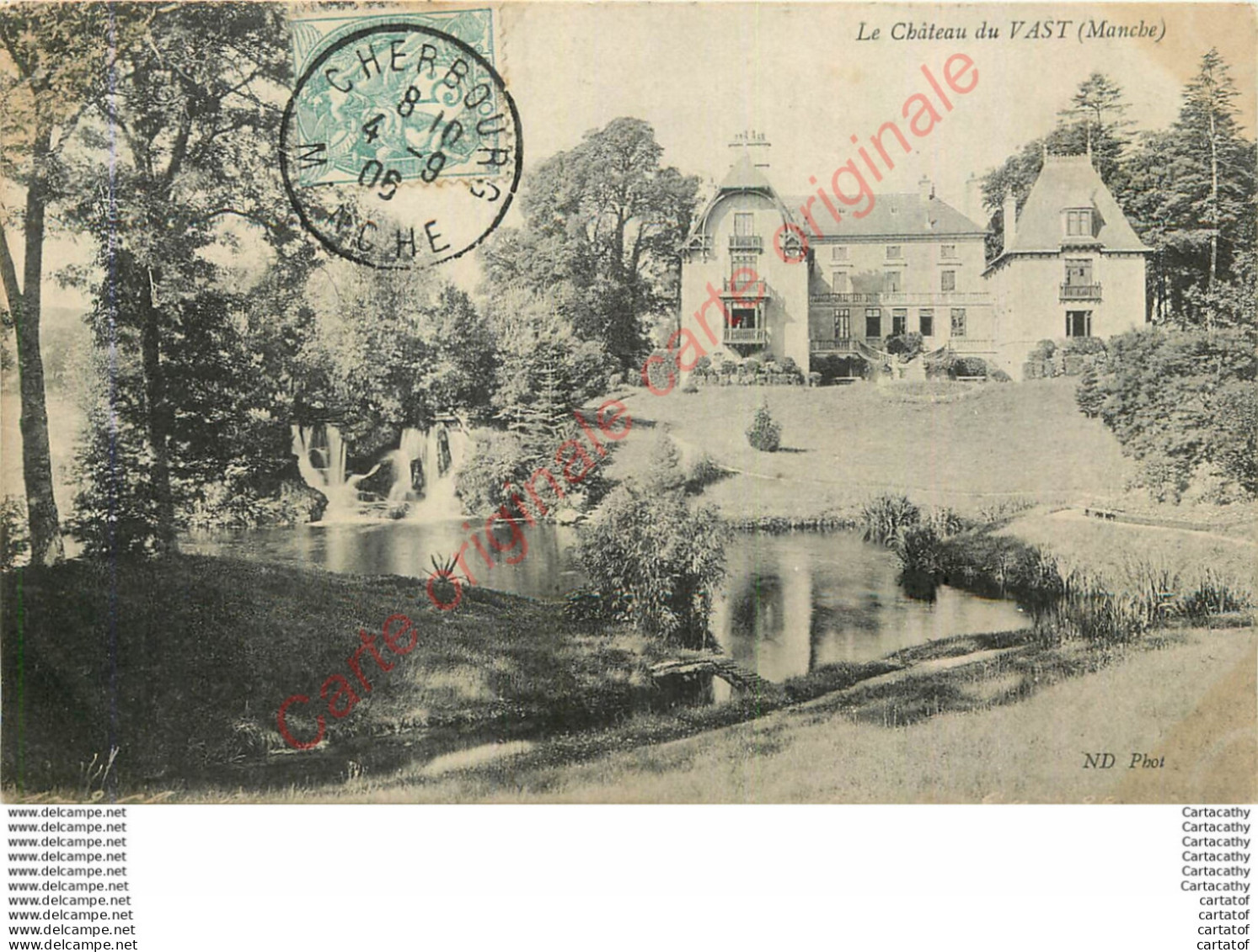 50.  Château Du VAST . - Sonstige & Ohne Zuordnung