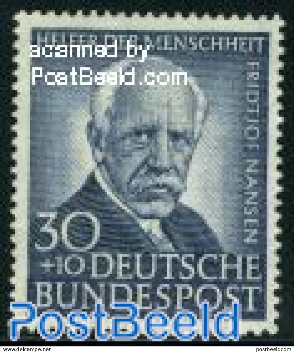Germany, Federal Republic 1953 30pf, Stamp Out Of Set, Mint NH, Science - The Arctic & Antarctica - Ungebraucht