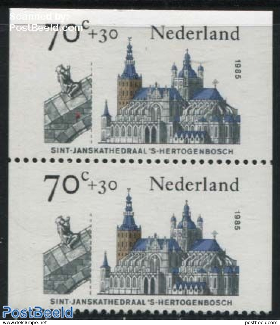 Netherlands 1985 Stamp Out Of Set, Mint NH, Religion - Churches, Temples, Mosques, Synagogues - Unused Stamps