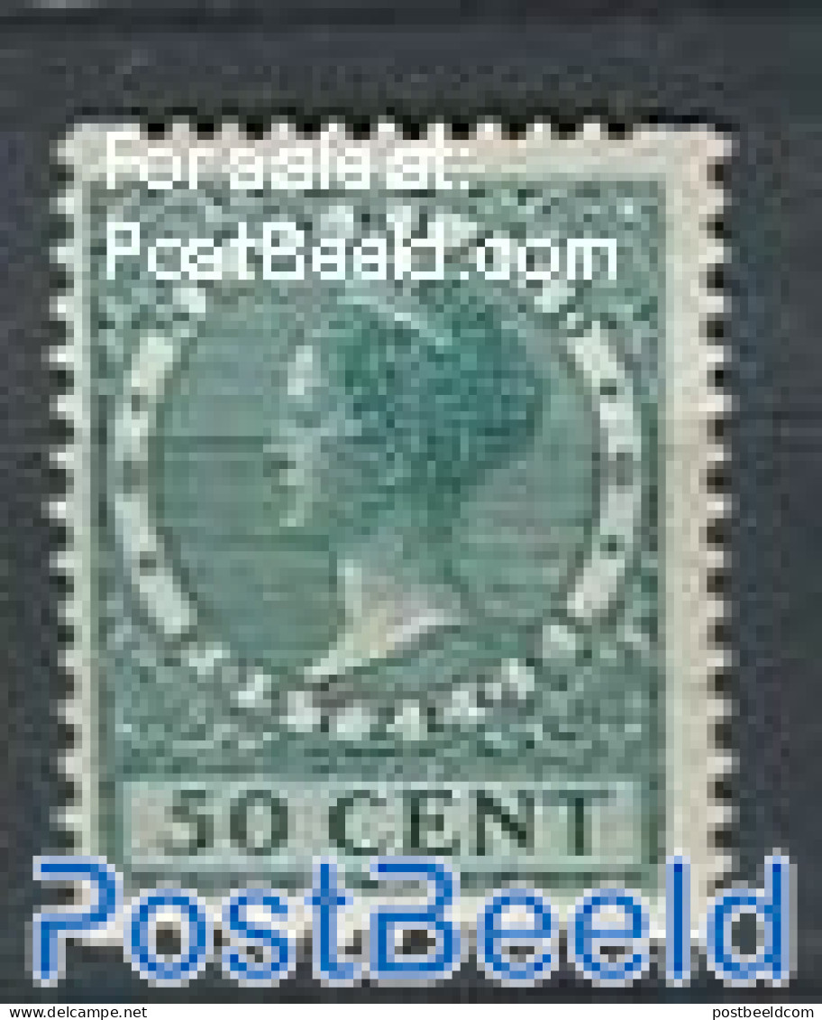Netherlands 1930 50c, Sync. Perf., Stamp Out Of Set, Unused (hinged) - Ongebruikt