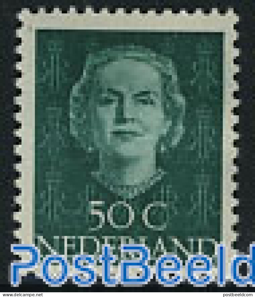 Netherlands 1949 50c, Stamp Out Of Set, Unused (hinged) - Ongebruikt