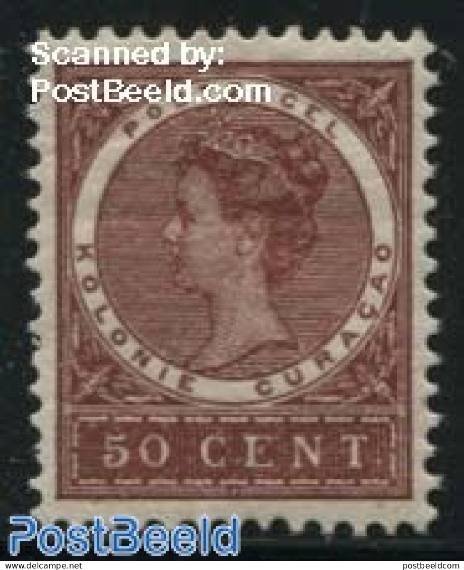 Netherlands Antilles 1903 50c, Stamp Out Of Set, Unused (hinged) - Other & Unclassified