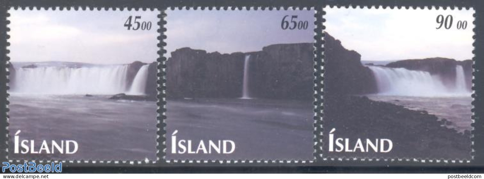 Iceland 1996 NORDIA 3v From S/s, Mint NH - Ongebruikt