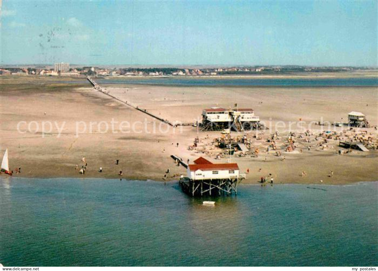 72904165 St Peter-Ording Fliegeraufnahme Strand St. Peter-Ording - St. Peter-Ording