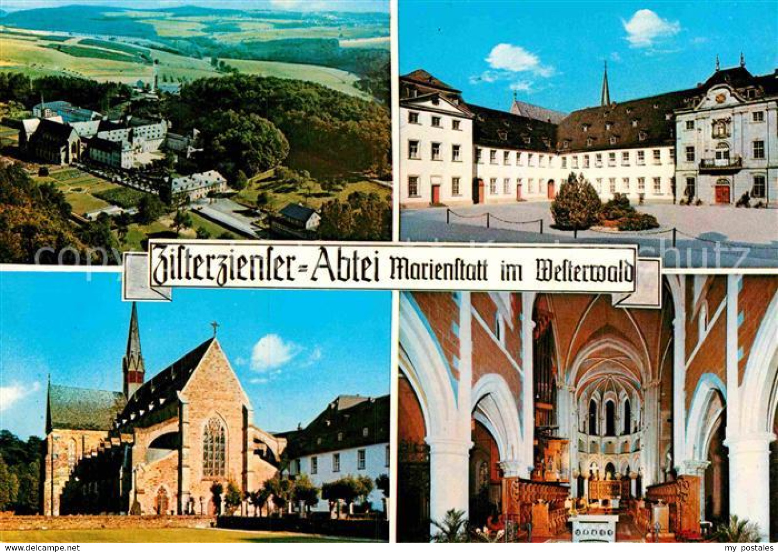 72904161 Marienstatt Westerwald Zisterzienser Abtei Marienstatt Westerwald - Sonstige & Ohne Zuordnung