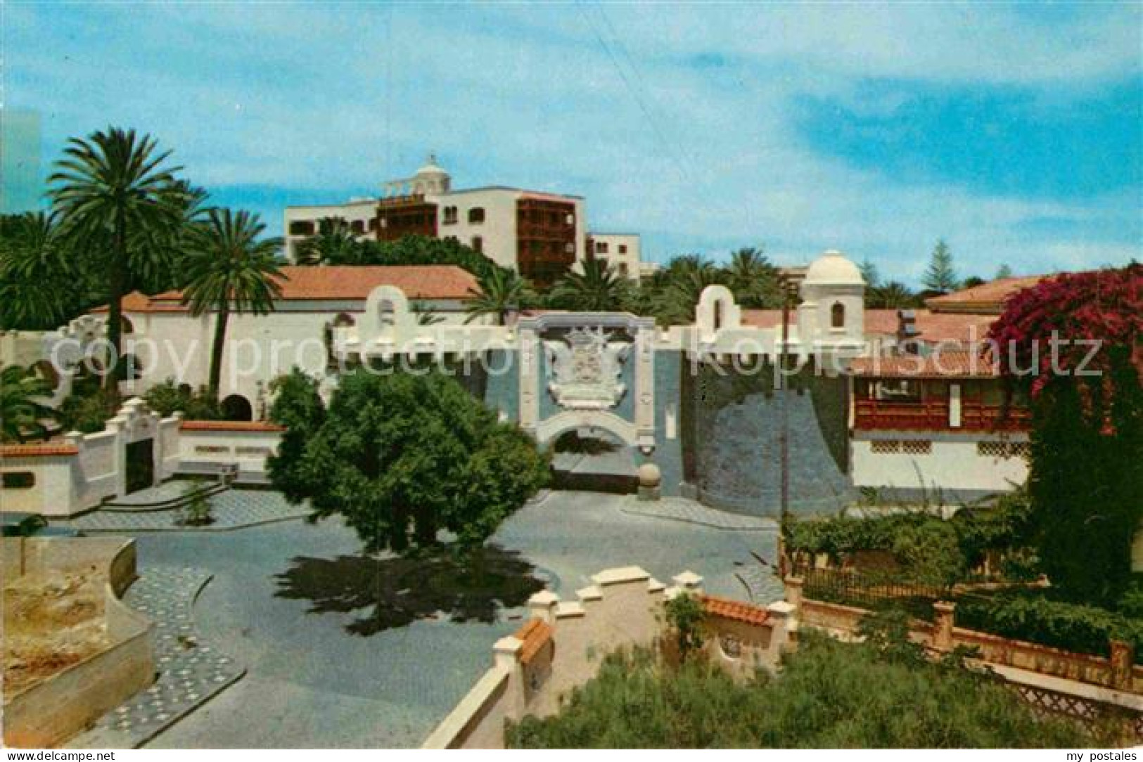 72903842 Las Palmas Gran Canaria Pueblo Cantario Y Hotel Santa Catalina  - Autres & Non Classés