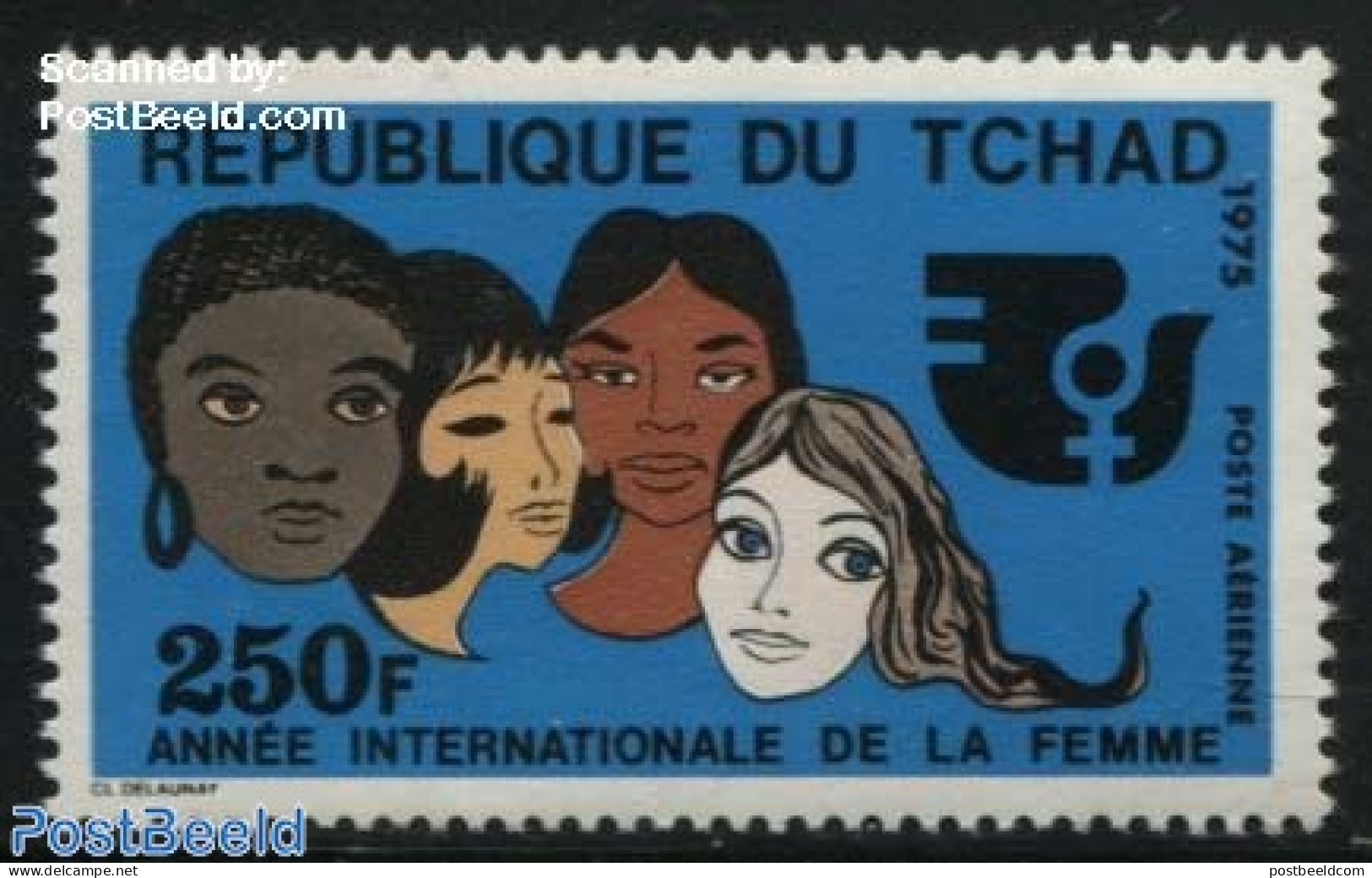 Chad 1975 International Women Year 1v, Mint NH, History - Various - Women - Int. Women's Year 1975 - Other & Unclassified