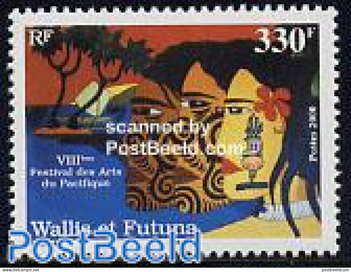 Wallis & Futuna 2000 Pacific Art Festival 1v, Mint NH - Otros & Sin Clasificación