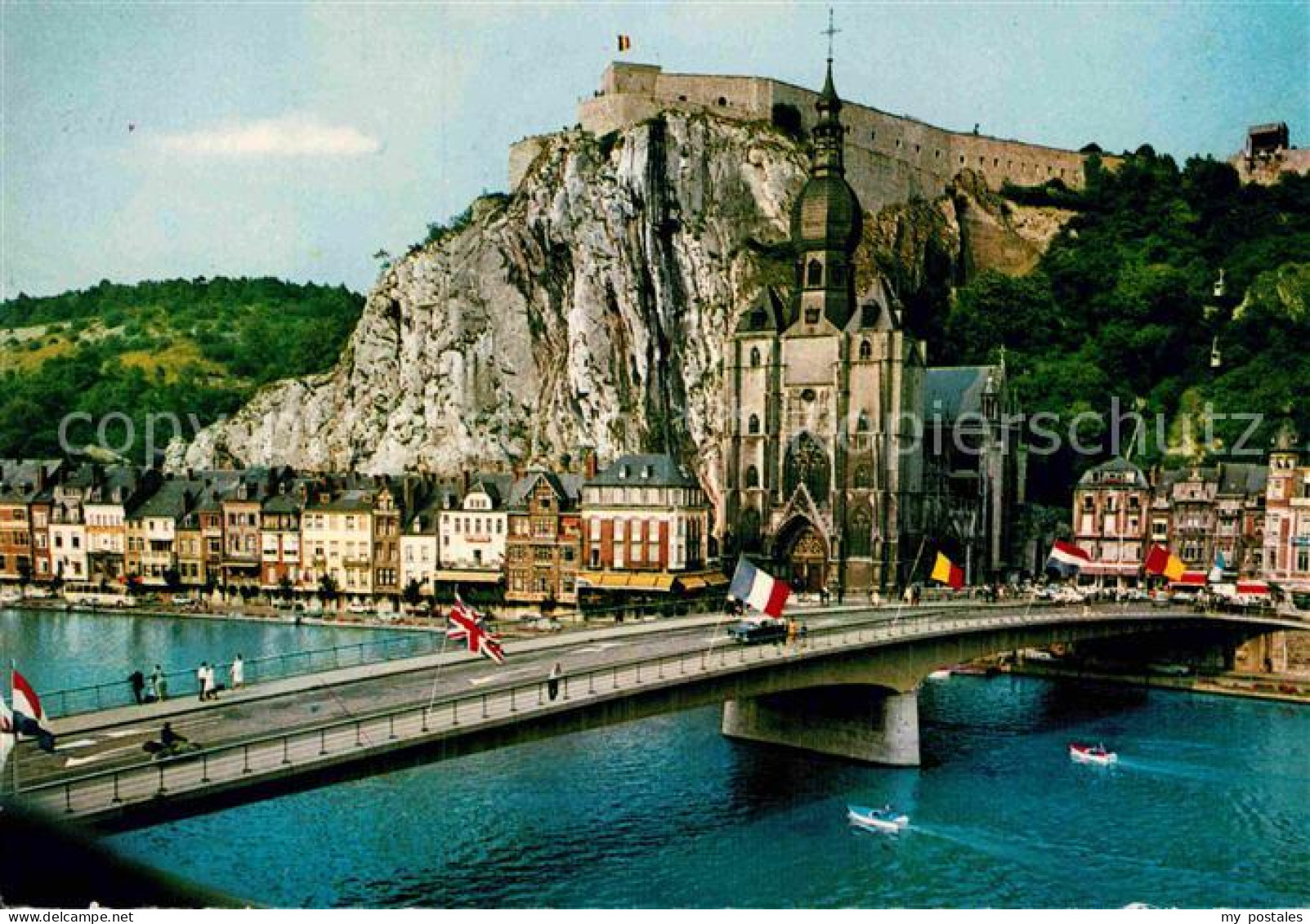 72903765 Dinant Wallonie Pont Citadelle Et Collegiale Dinant - Dinant