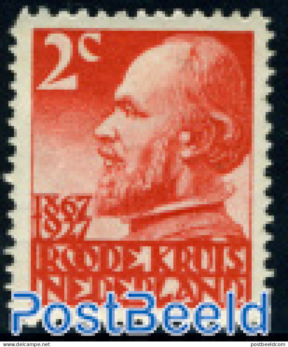 Netherlands 1927 2+3c, King Willem II, Perf. 11.5 X 12, Mint NH, Health - Red Cross - Unused Stamps