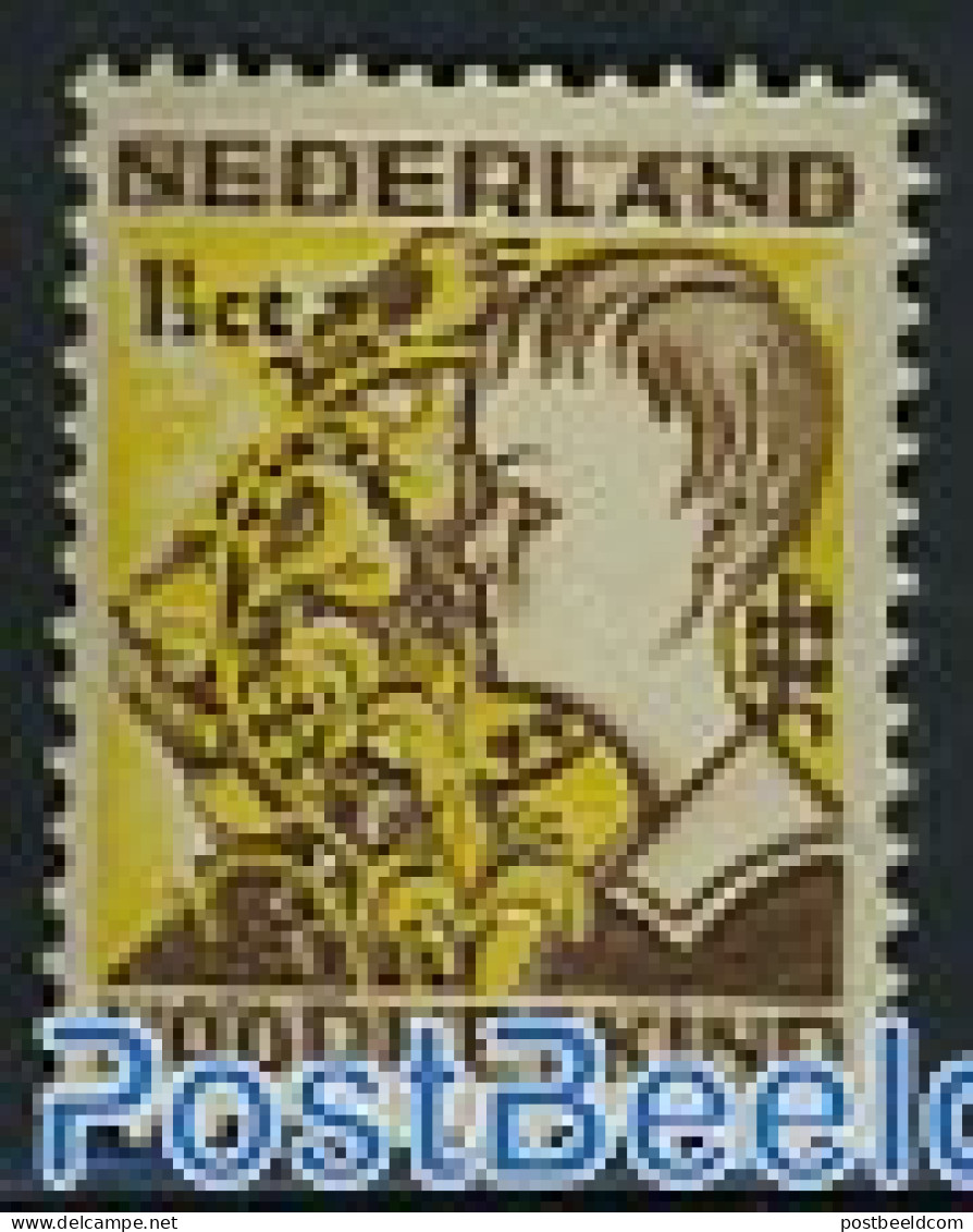Netherlands 1932 1.5+1.5c, Stamp Out Of Set, Mint NH, Nature - Flowers & Plants - Ongebruikt