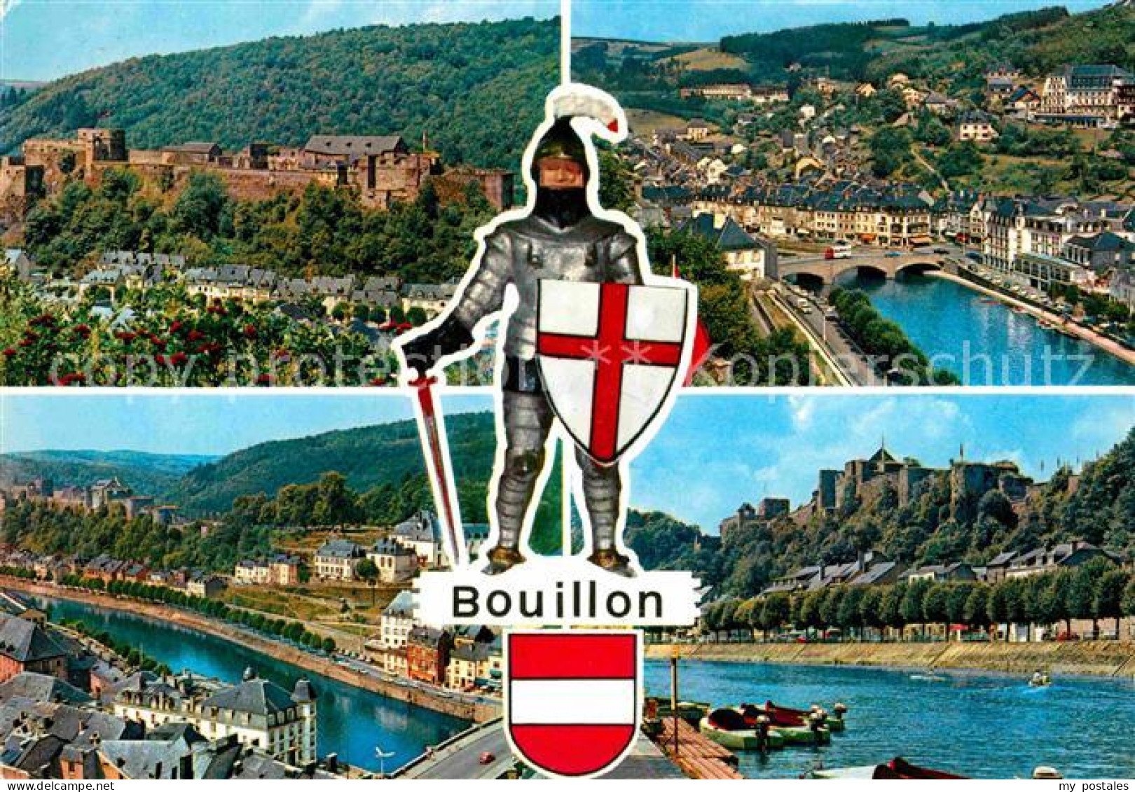 72903633 Bouillon Wallonne Schloss Panorama  - Autres & Non Classés