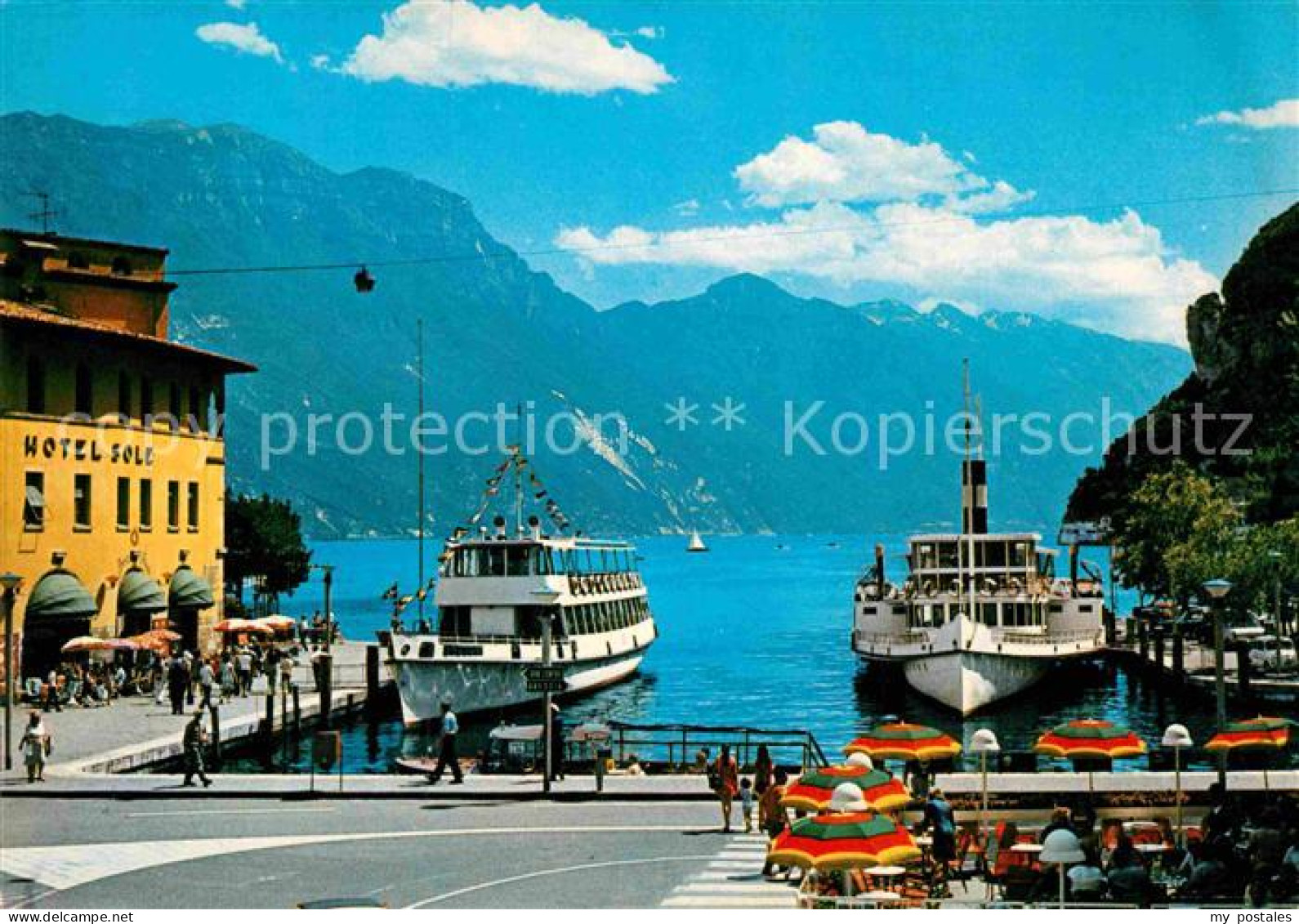 72903620 Riva Del Garda Schiffsanleger Riva Del Garda - Autres & Non Classés