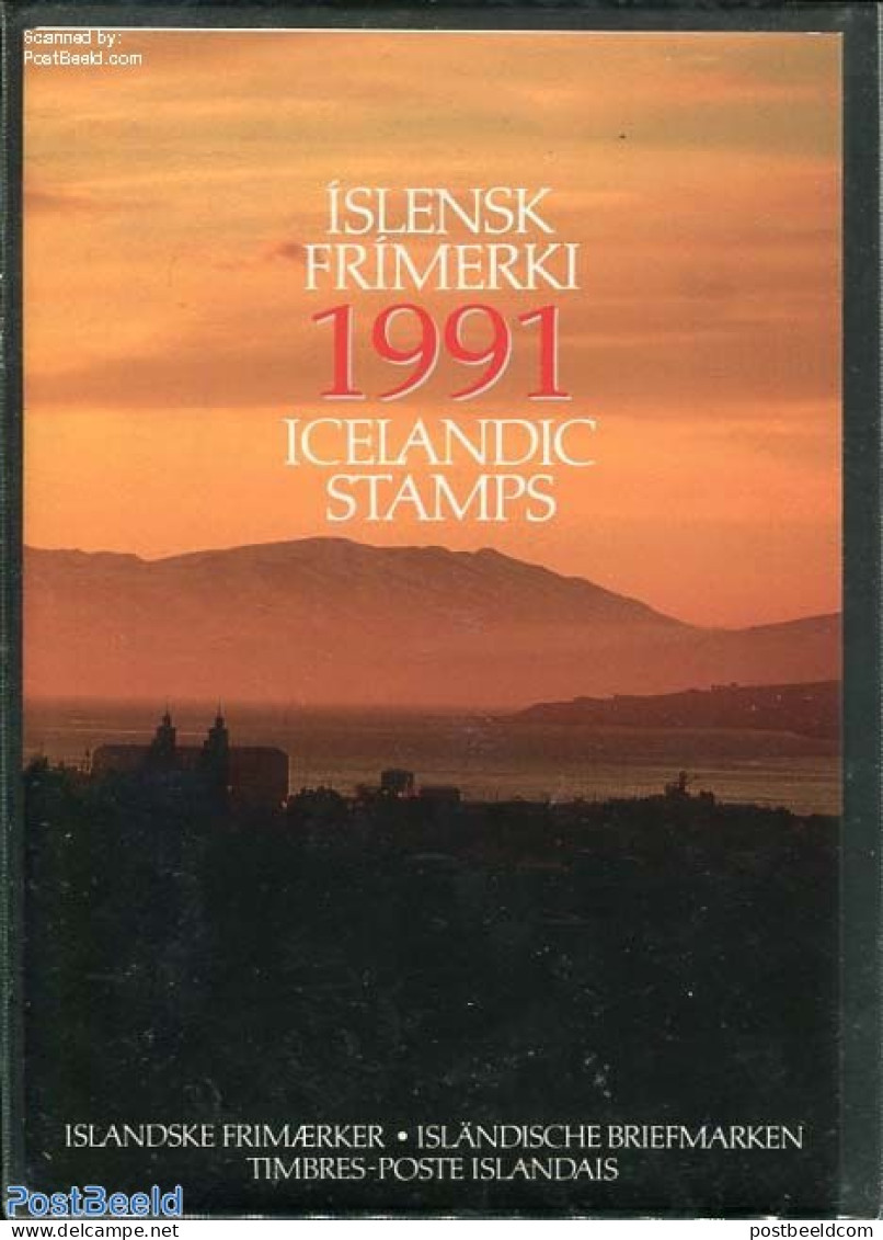 Iceland 1991 Official Yearset 1991, Mint NH, Various - Yearsets (by Country) - Unused Stamps