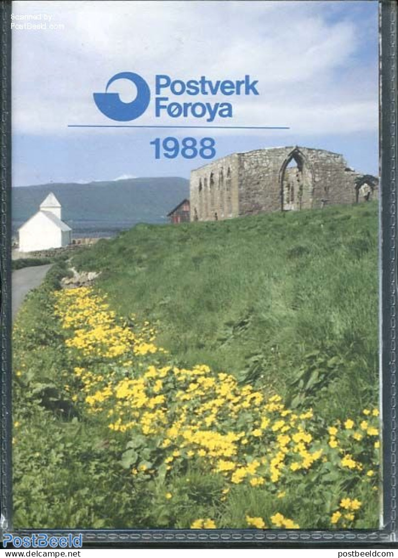 Faroe Islands 1988 Official Yearset 1988, Mint NH, Various - Yearsets (by Country) - Non Classés
