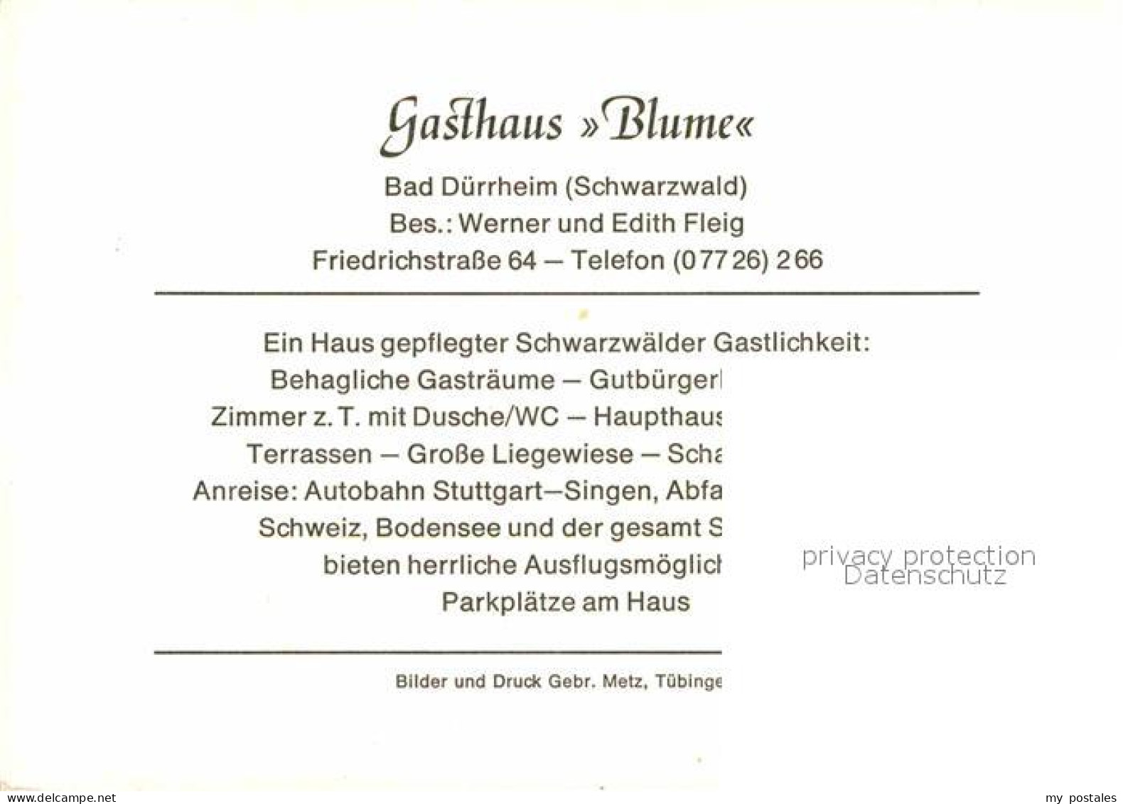 72903509 Bad Duerrheim Gasthof Blume Gastraeume Bad Duerrheim - Bad Duerrheim