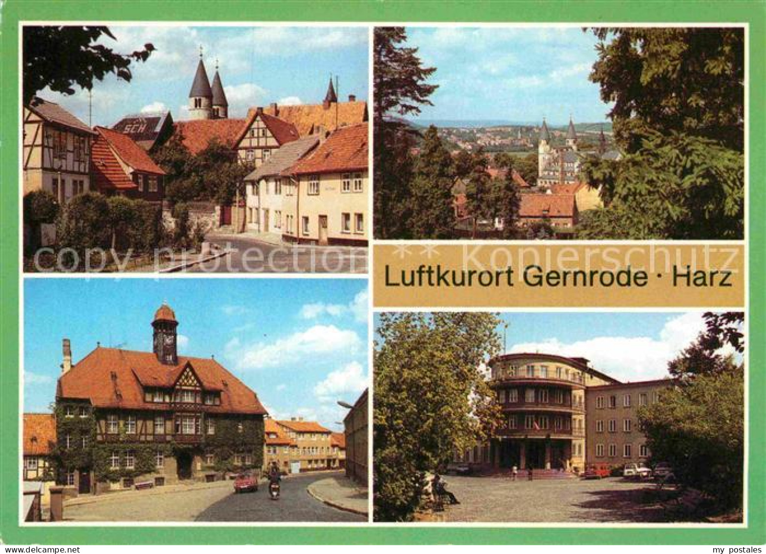 72903497 Gernrode Harz Spittelplatz Bad Suederode Rathaus FDGB Erholungsheim Fri - Other & Unclassified