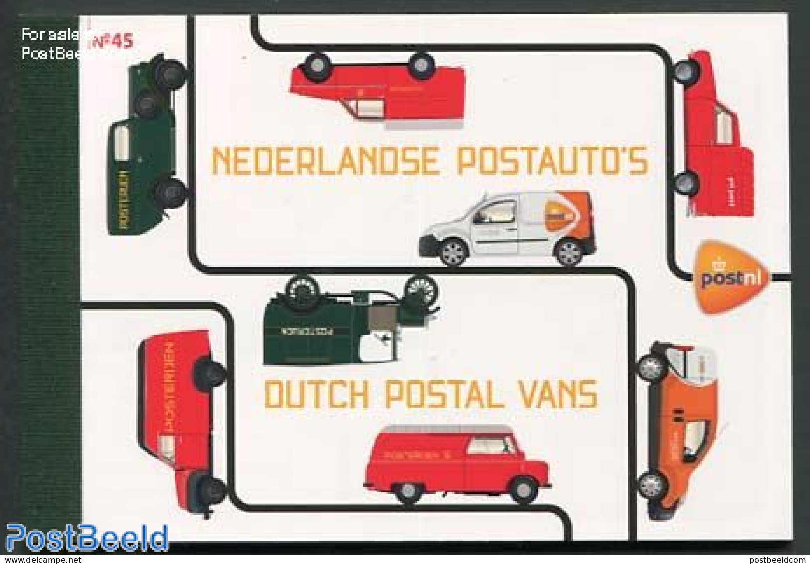 Netherlands 2013 Europa, Postal Transport Prestige Booklet, Mint NH, History - Transport - Europa (cept) - Post - Stam.. - Nuevos