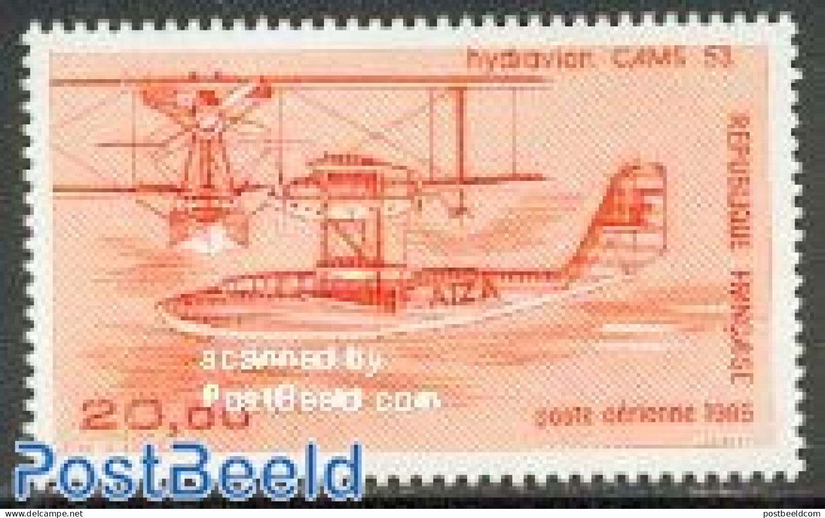 France 1985 CAMS 53 1v, Smooth Paper, Mint NH, Transport - Aircraft & Aviation - Ongebruikt