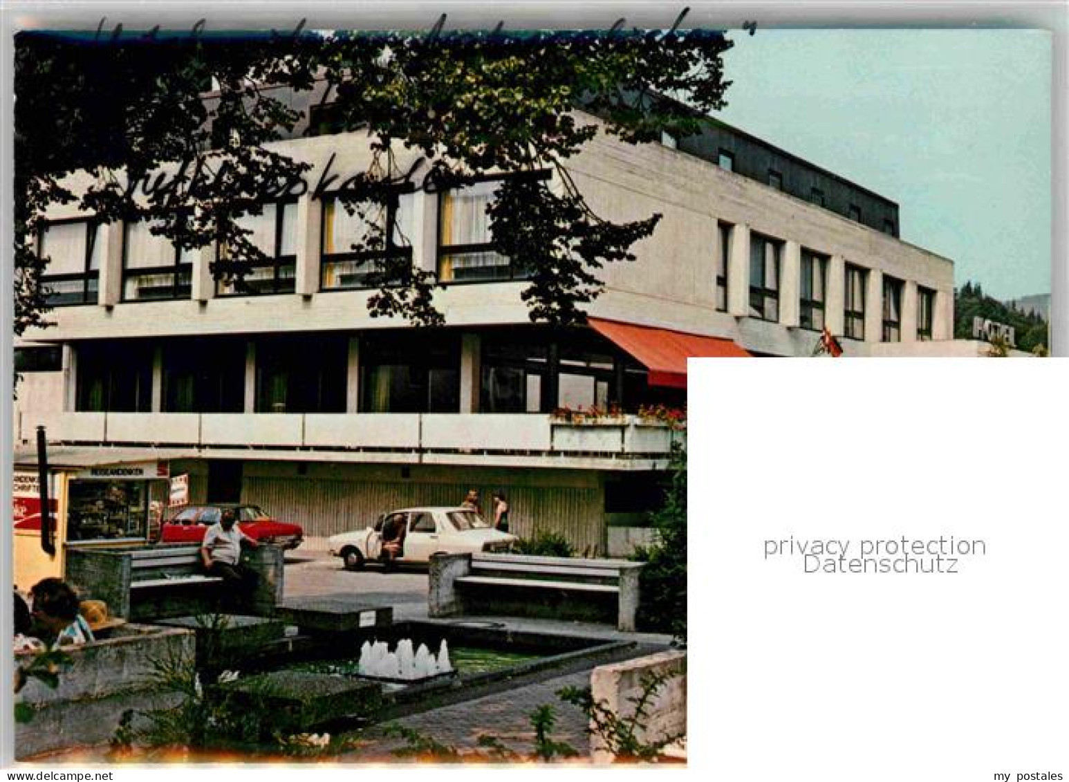 72903434 Hirschhorn Neckar Fliegeraufnahme Hotel  Hirschhorn - Andere & Zonder Classificatie