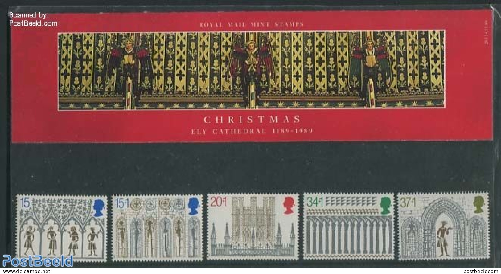 Great Britain 1989 Christmas, Presentation Pack 203, Mint NH - Ungebraucht