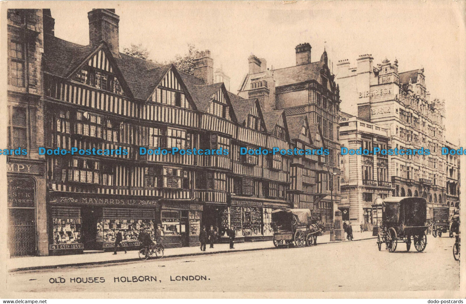 R091324 Old Houses Holborn. London - Autres & Non Classés