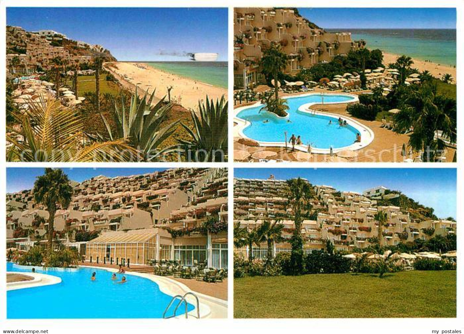 72903424 Playa De Jandia Hotel Rui Calypso Strand PoolTeilansicht  Jandia Fuerte - Autres & Non Classés