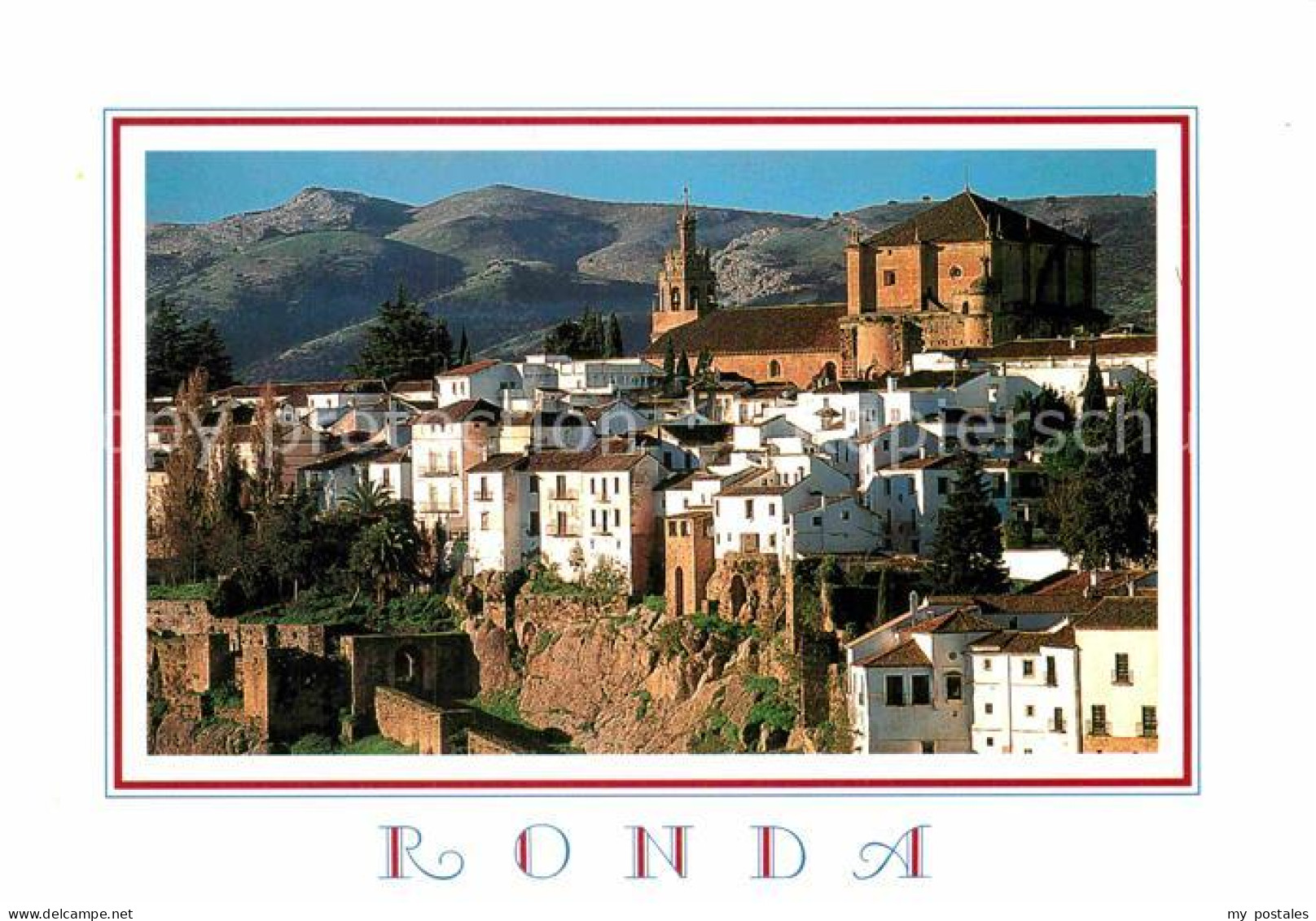 72903385 Ronda Andalucia Kirche Santa Maria Teilansicht  Ronda Andalucia - Autres & Non Classés