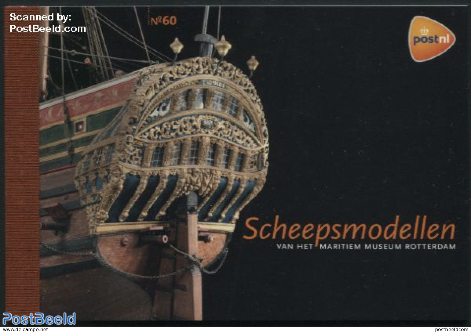 Netherlands 2015 Maritime Museum, Prestige Booklet No. 60, Mint NH, Stamp Booklets - Nuovi