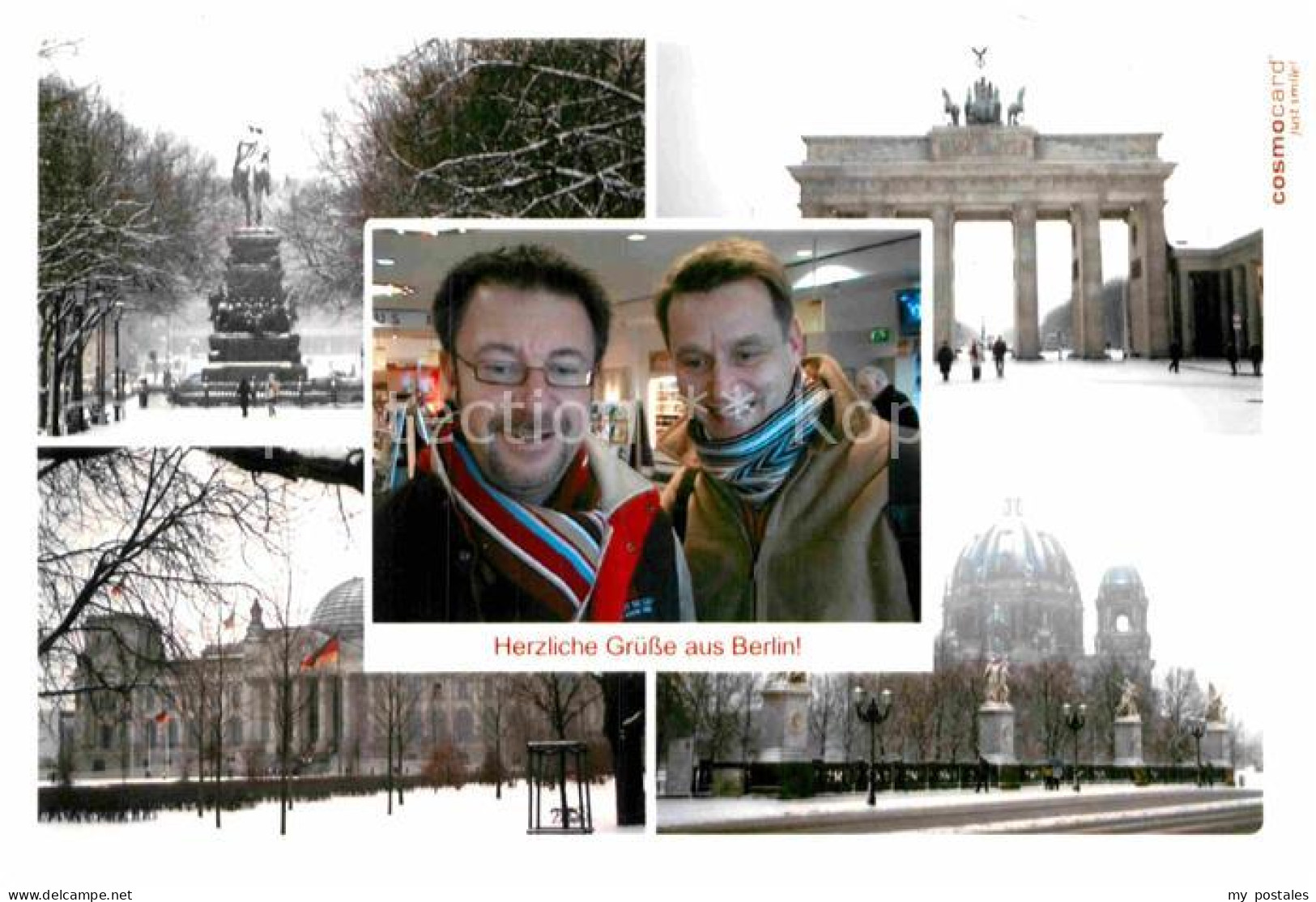 72903353 Berlin Brandenburger Tor Reichstag Kirche  Berlin - Autres & Non Classés