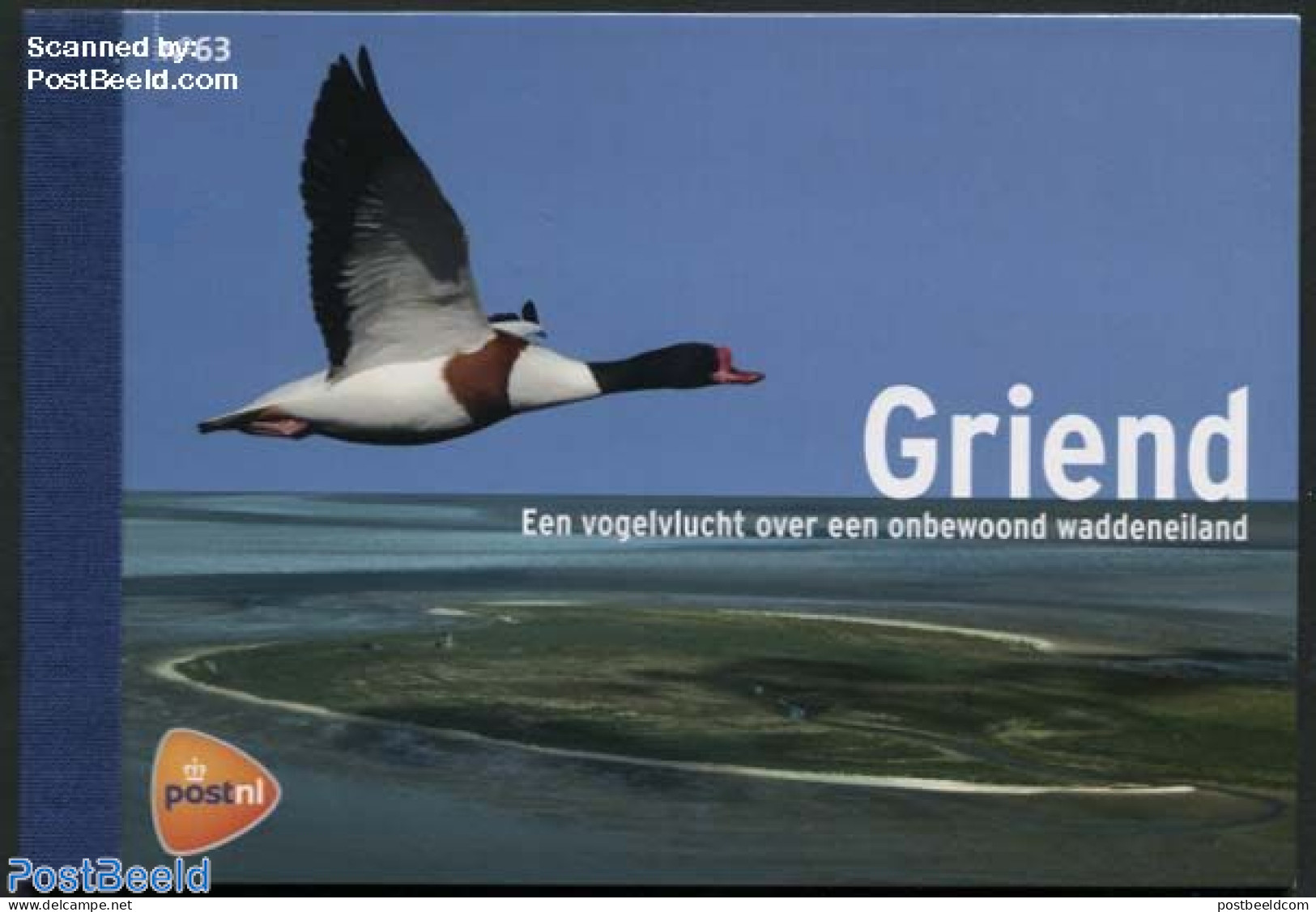 Netherlands 2016 Birds From Griend Island Prestige Booklet, Mint NH, Nature - Birds - Ducks - Stamp Booklets - Neufs