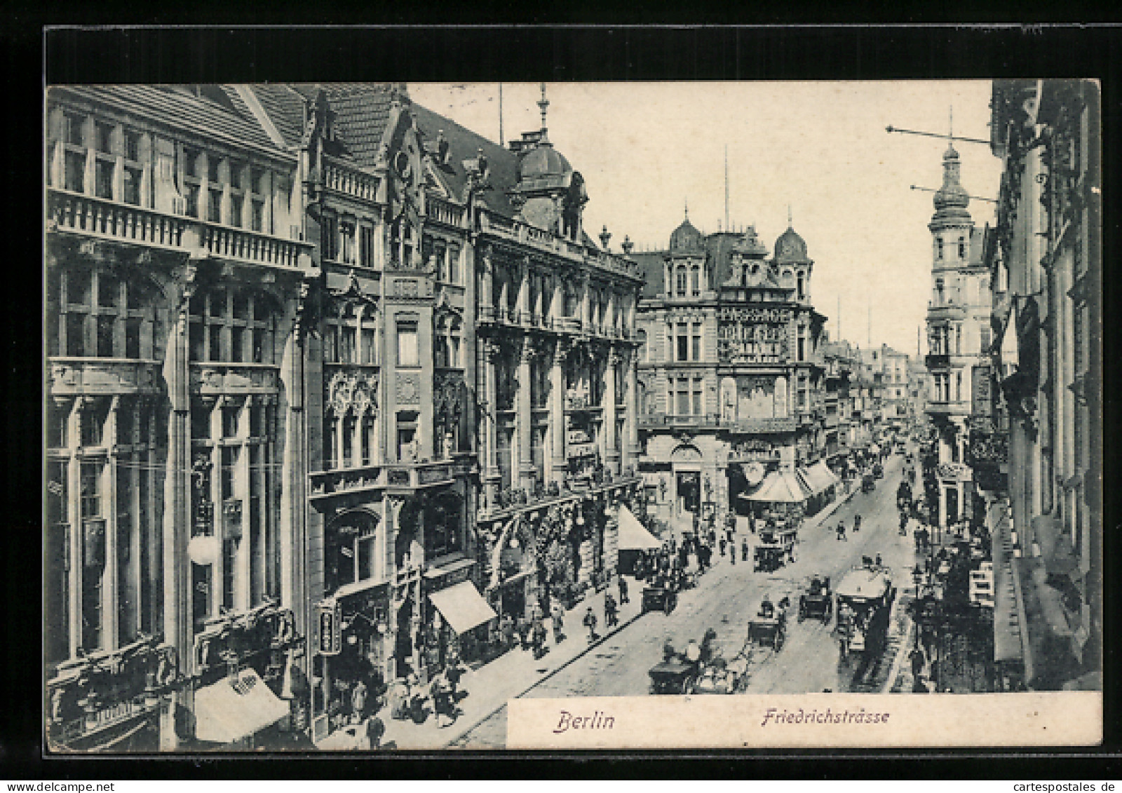 AK Berlin, Friedrichstrasse, Ecke Behrenstrasse Mit Panopticum  - Mitte