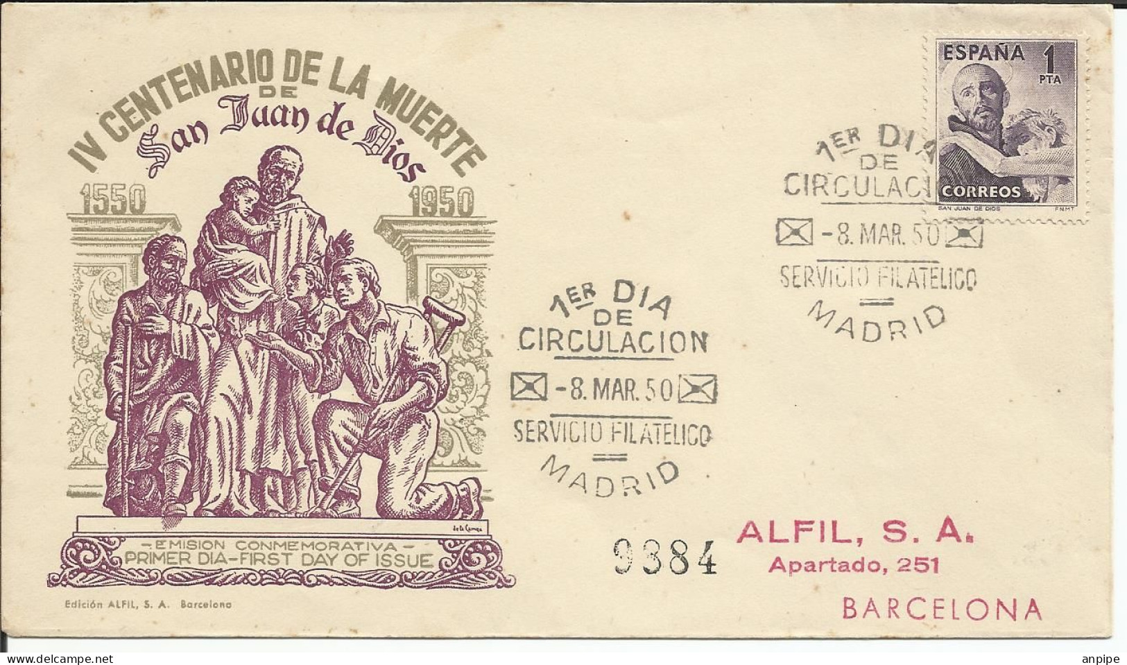 ESPAÑA 1950 - Altri & Non Classificati