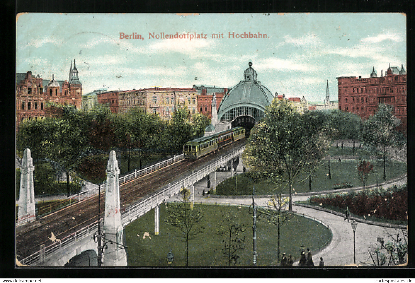 AK Berlin-Schöneberg, U-Bahnhof Nollendorfplatz Aus Der Vogelschau  - Schoeneberg