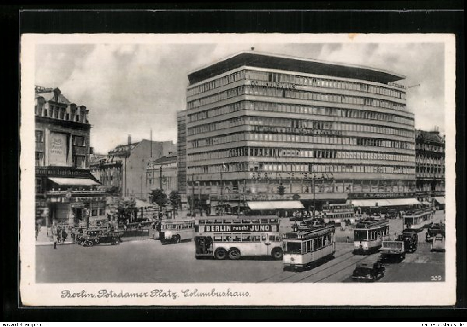 AK Berlin, Potsdamer Platz, Columbushaus  - Dierentuin