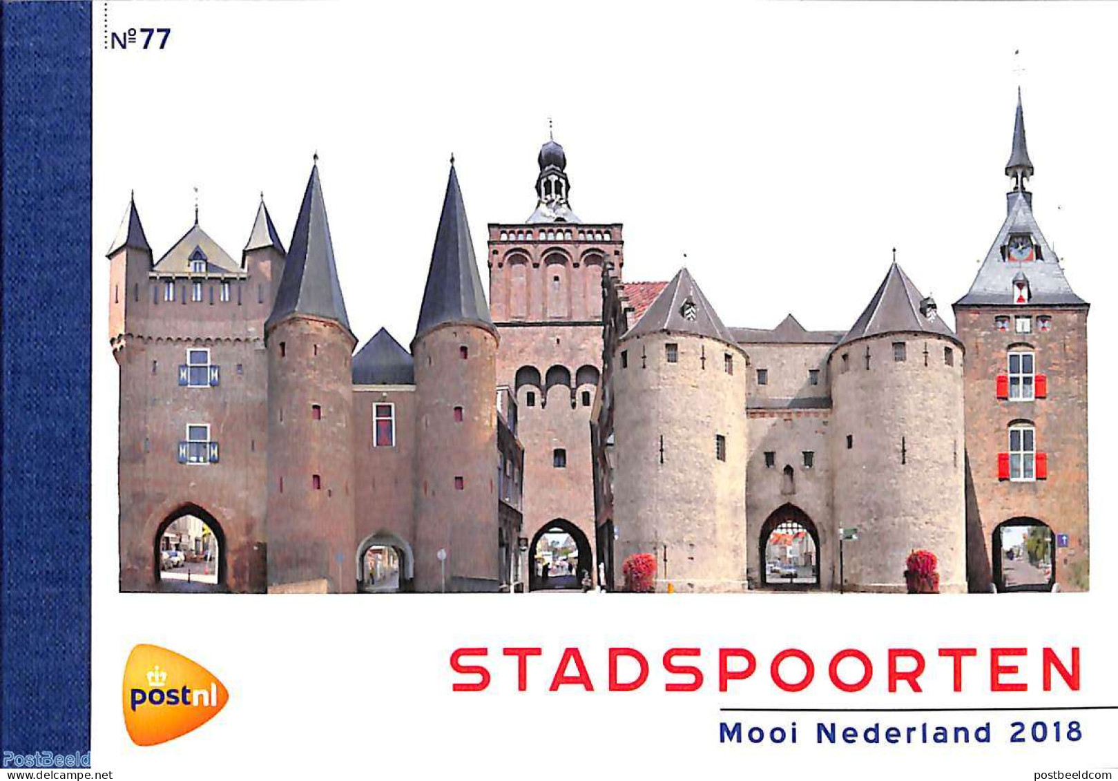 Netherlands 2018 Beautiful Netherlands, Prestige Booklet 77, Mint NH, Stamp Booklets - Unused Stamps