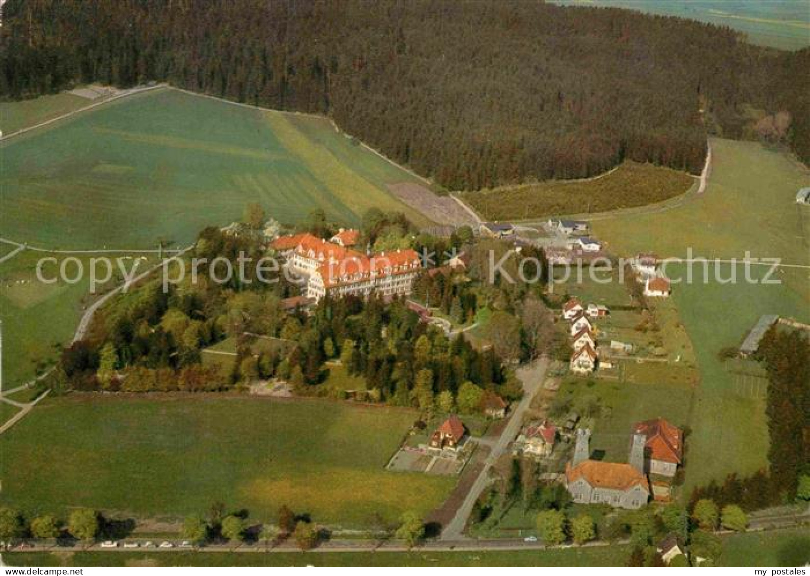 72902914 Bad Duerrheim Kuranstalt Der Bundesbahn Betriebskrankenkasse Fliegerauf - Bad Duerrheim