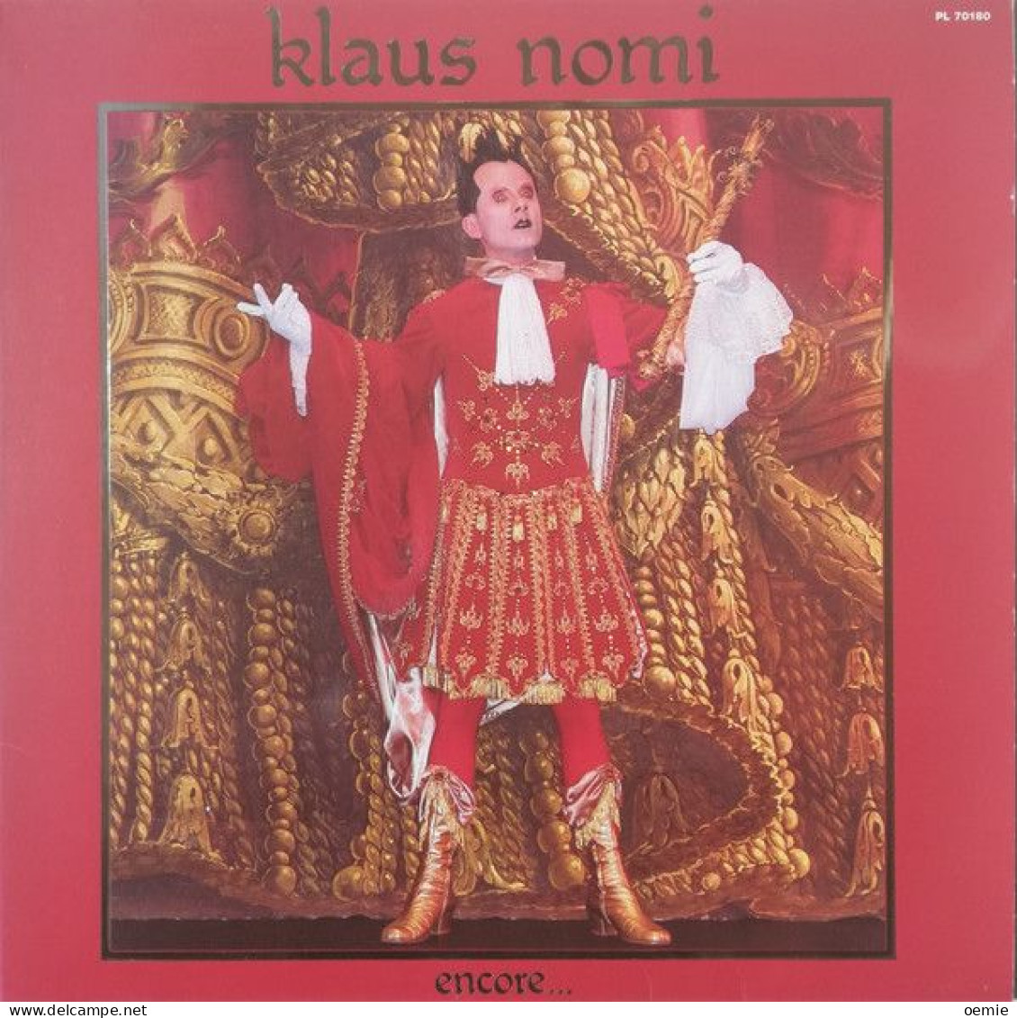 KLAUS NOMI  ENCORE - Other - English Music