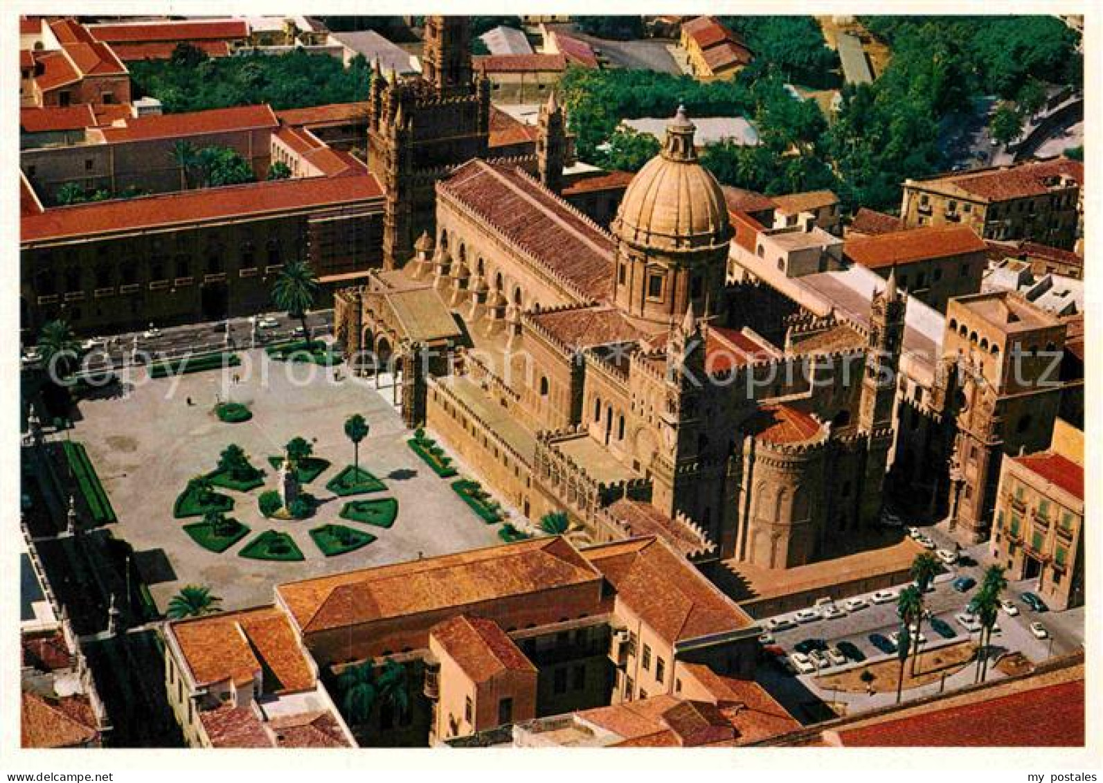 72902795 Palermo Sicilia Fliegeraufnahme Kathedrale Firenze - Altri & Non Classificati