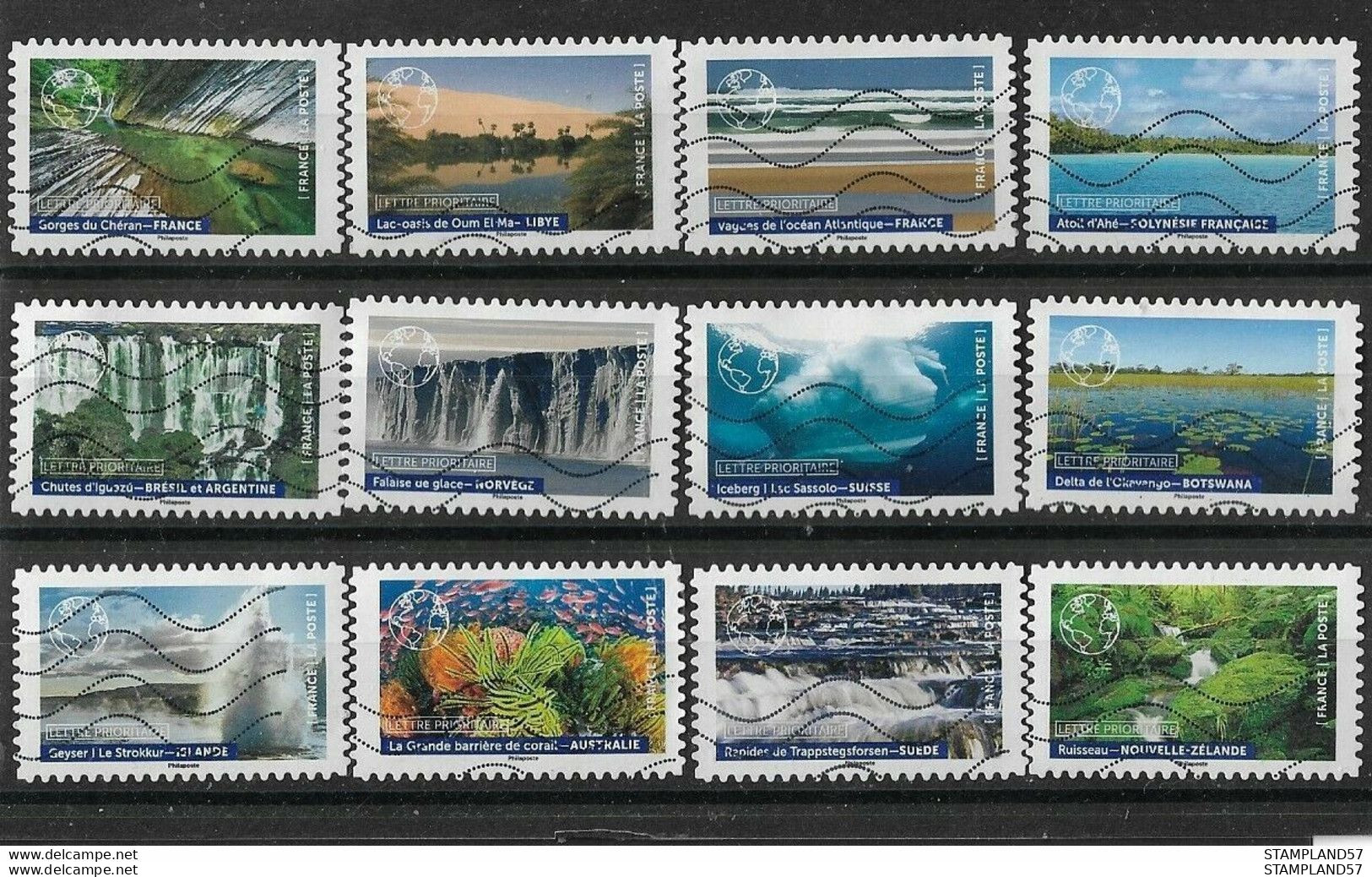 France 2022 Oblitéré : Notre-planète Bleue - Used Stamps