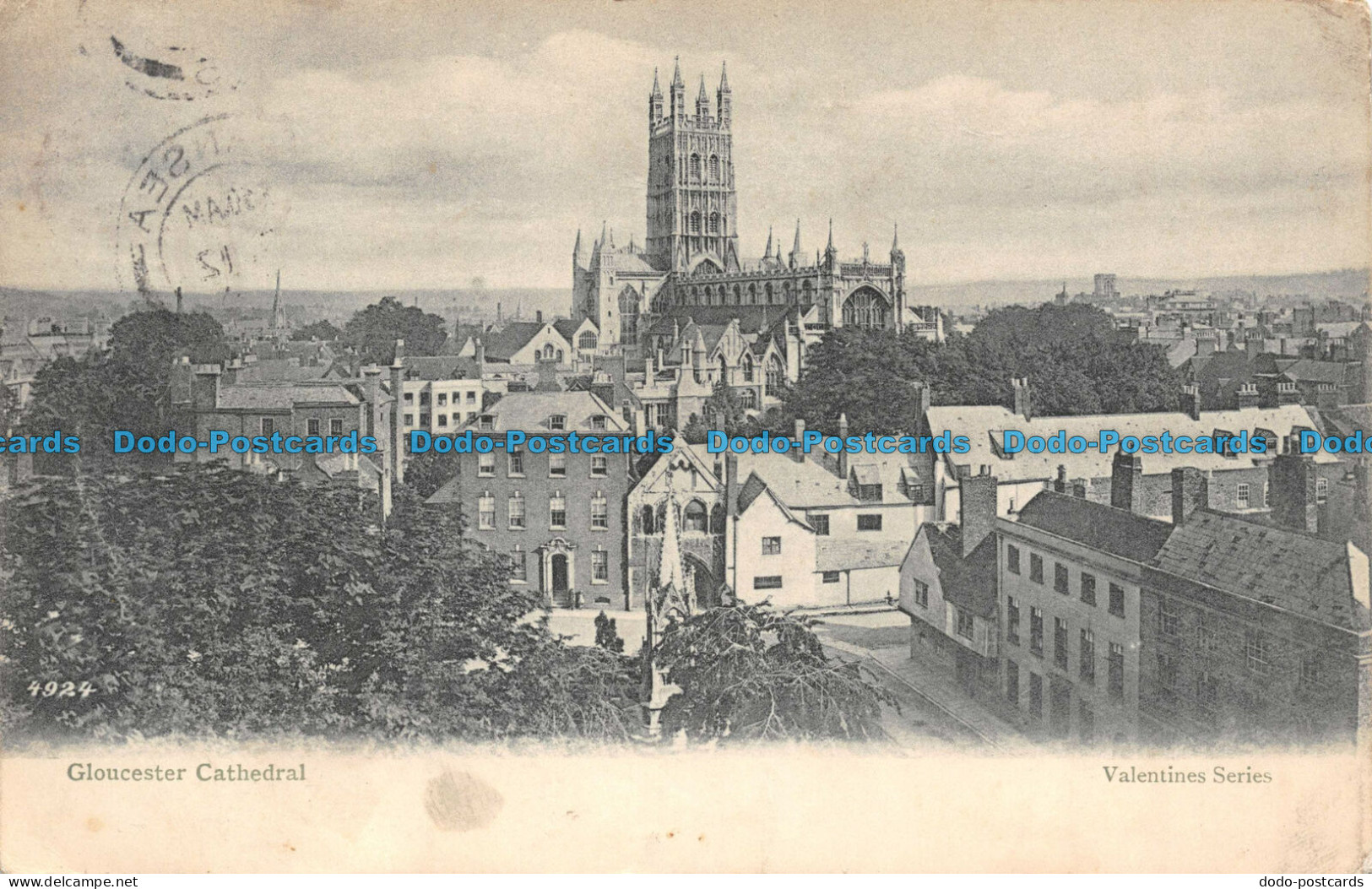 R093775 Gloucester Cathedral. Valentine. 1907 - Monde