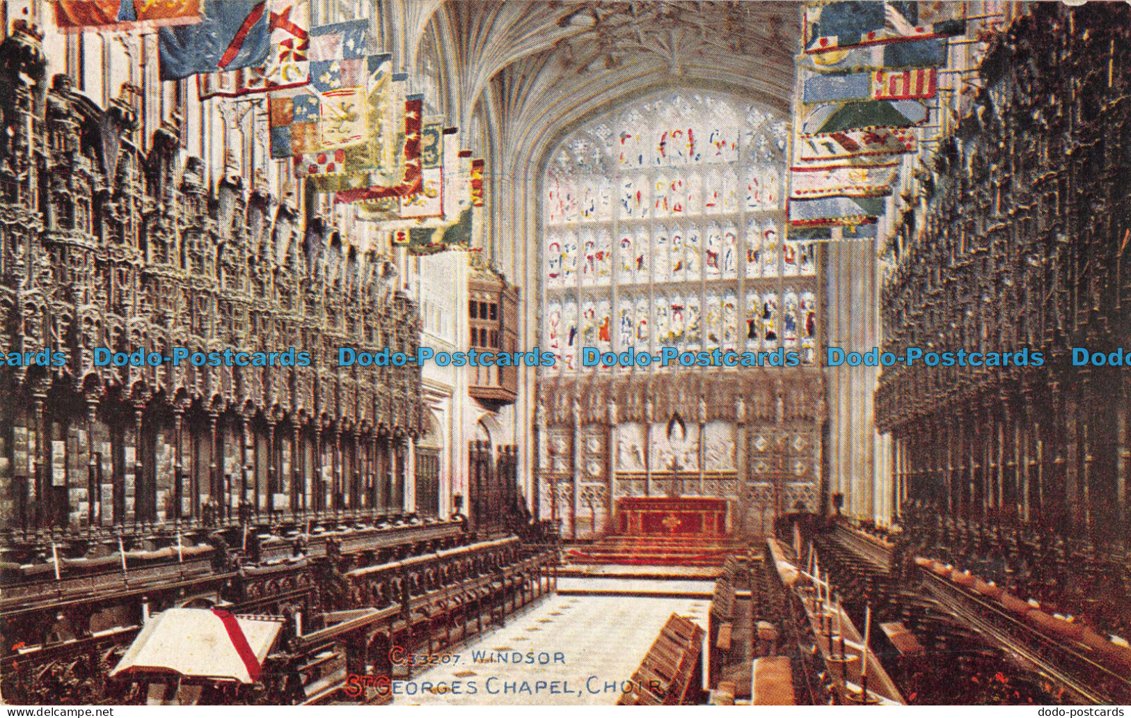R093783 Windsor. St. Georges Chapel Choir. Photochrom - Monde