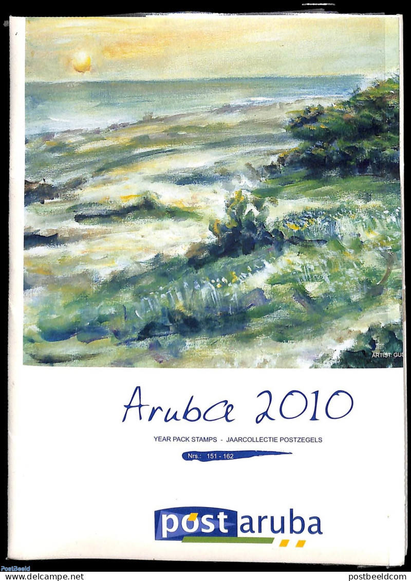 Aruba 2010 Official Yearset Aruba 2010 (all Stamps Separated, 58 Stamps), Mint NH, Various - Yearsets (by Country) - Unclassified