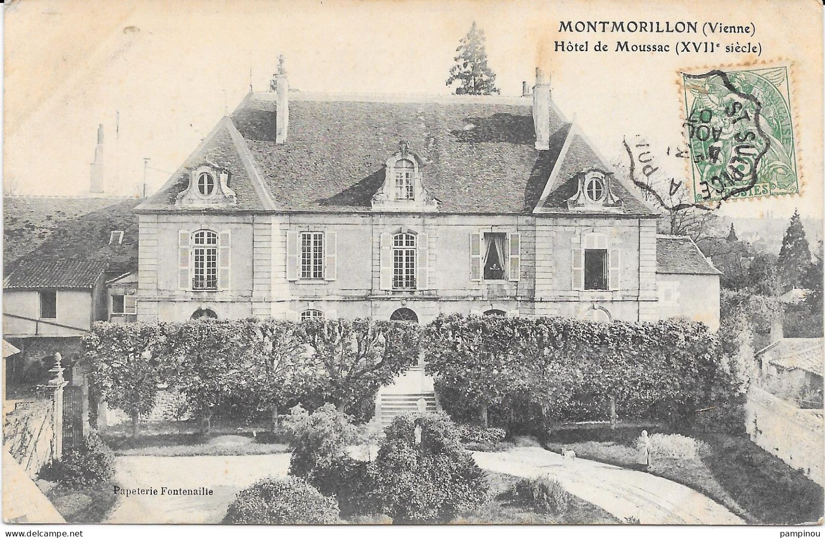 86 MONTMORILLON - Hôtel De  Moussac - Montmorillon