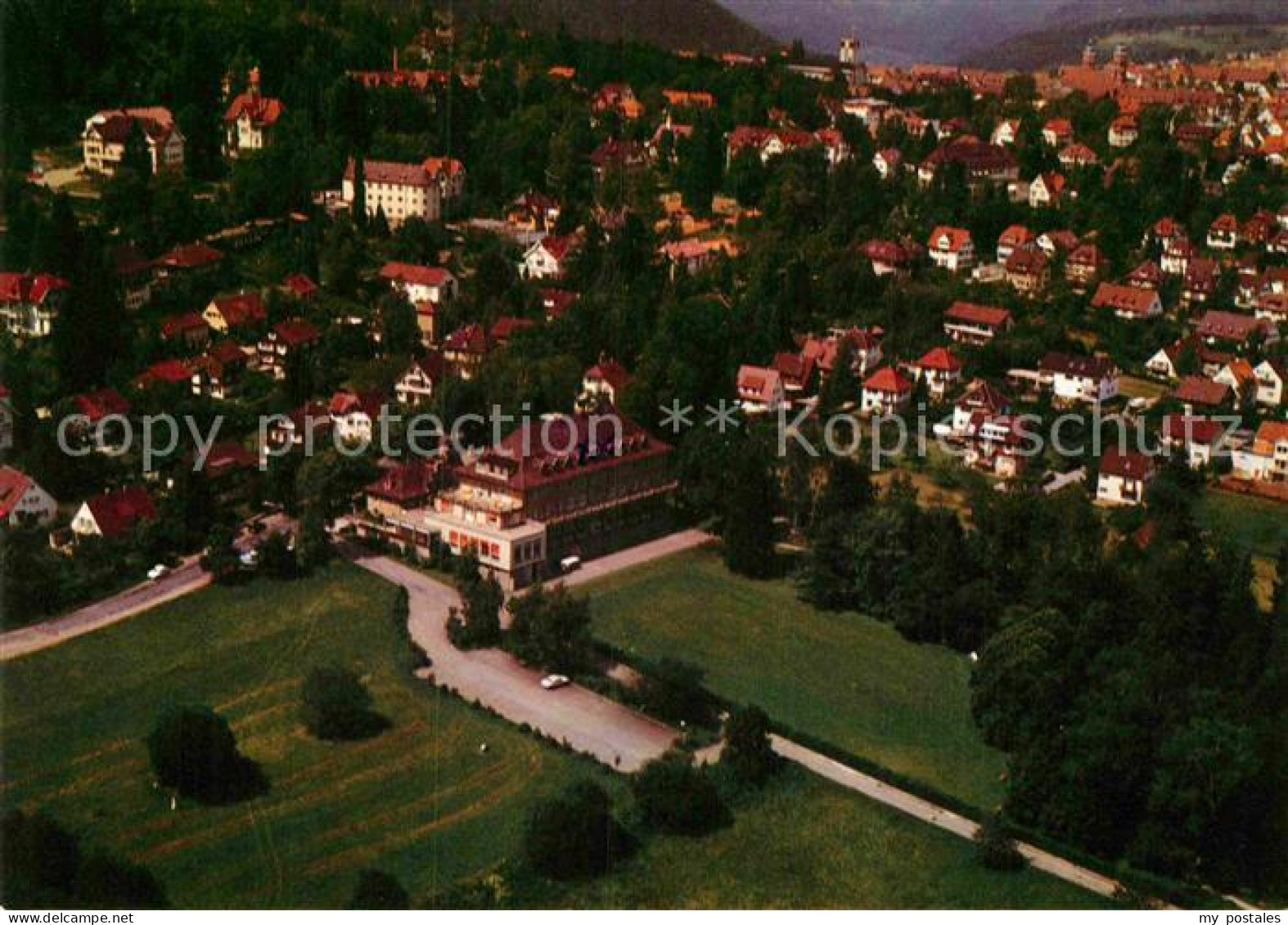 72901869 Freudenstadt Fliegeraufnahme Hotel Posterholungsheim Freudenstadt - Freudenstadt