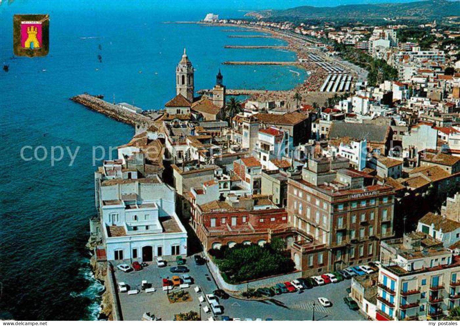 72901851 Sitges Gesamtansicht  Sitges - Other & Unclassified
